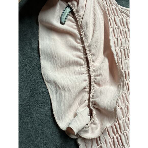 Beeson River Dress Woman’s 3XL Pink Smocked Ruffle Sleeve Modest Cottage Core - Picture 6 of 12